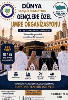 Dünya Gençlik Konseyi’nden Gençlere Anlamlı Umre Yolculuğu