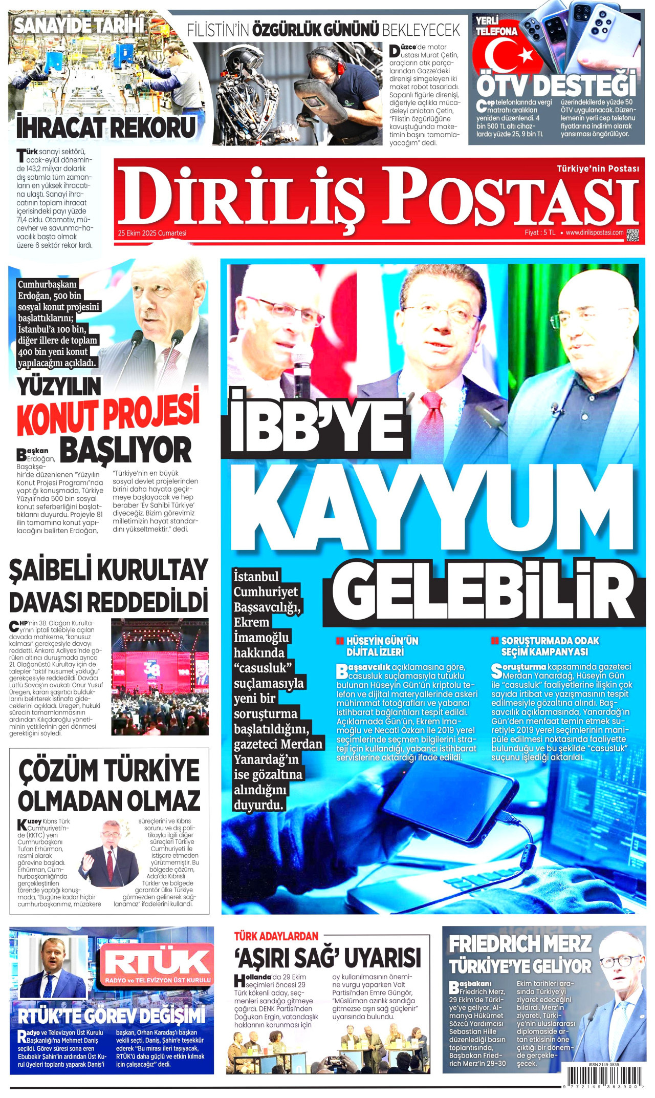 Di̇ri̇li̇ş Postasi