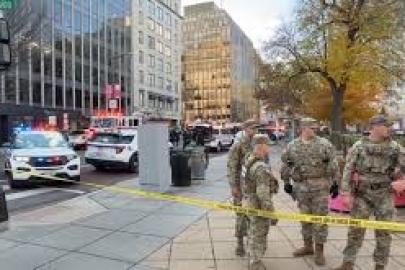 Beyaz Saray yakınlarında iki Ulusal Muhafız askeri vurularak öldürüldü