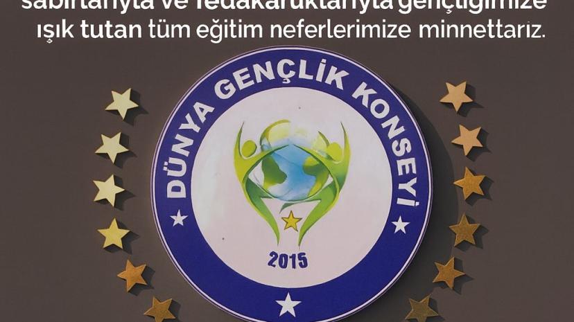 “Dünya Gençlik Konseyi Genel Başkanı Hüseyin Celep’den  24 Kasım Öğretmenler Günü Mesajı