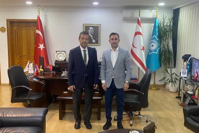 Hüseyin Celep’ten KKTC Dışişleri Bakanı Tahsin Ertuğruloğlu’na Ziyaret