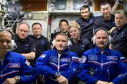 ABD’li ve Rus mürettebat, 8 aylık görev için Uluslararası Uzay İstasyonu’na kenetlendi