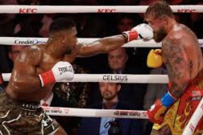 Anthony Joshua -Jake Paul ' 6. rauntta işini bitirdi