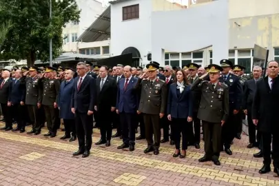 Milli Mücadele ve Şehitler Haftası kapsamında Tekke Bahçesi’nde tören düzenlendi