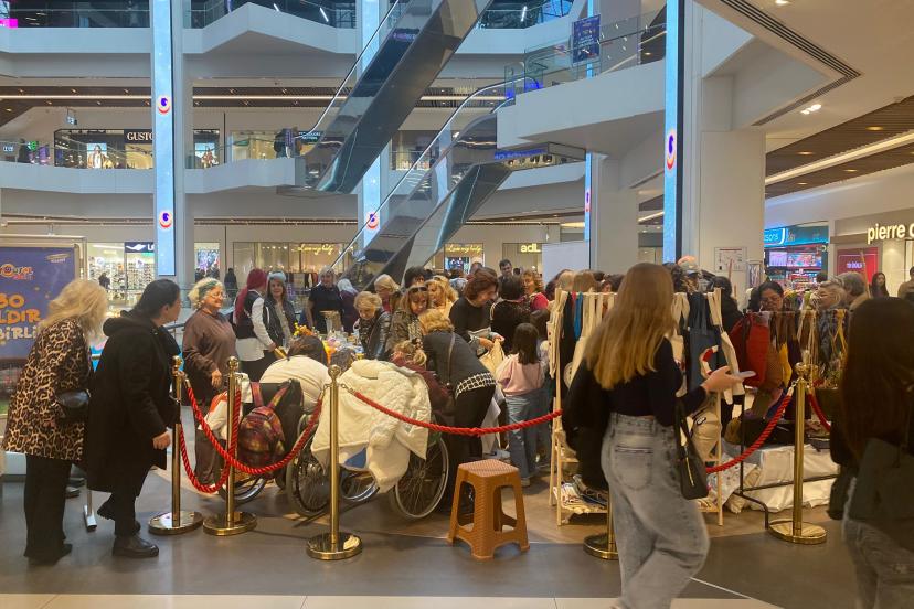 Türkiye Sakatlar Derneği Bakırköy  Carousel’de Anlamlı Kermes Etkinliği