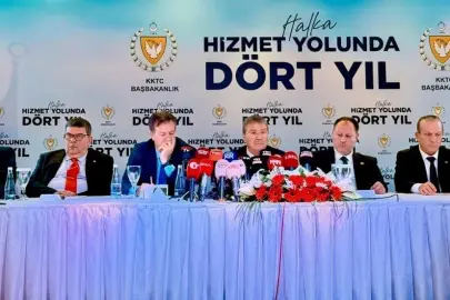 Başbakan Üstel: Hedeflerimizin büyük bölümünü başardık, laf üretmedik, iş ürettik