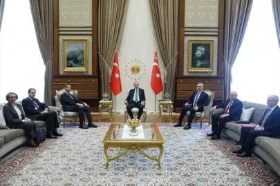 Cumhurbaşkanı Recep Tayyip Erdoğan, NATO Genel Sekreteri Mark Rutte'yi kabul etti.