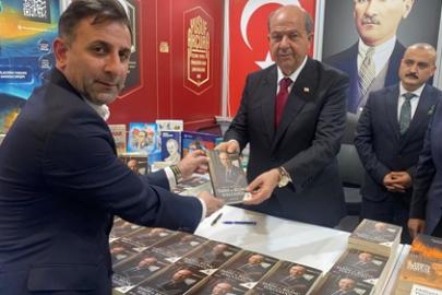 DÜNYA GENÇLİK KONSEYİ GENEL BAŞKANI HÜSEYİN CELEP, ANKARA ATO KİTAP FUARI’NDA ERSİN TATAR İLE BİR ARAYA GELDİ