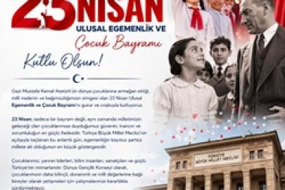 Dünya Gençlik Konseyi Genel Başkanı Hüseyin Celep’ in 23 Nisan Mesajı