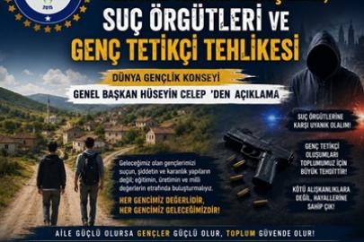 HÜSEYİN CELEP ' den  Kırsal Kesim ve Dezavantajlı Bölgelerdeki Gençler Suç Örgütlerinin Hedefinde