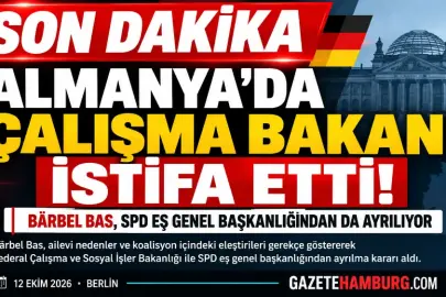 ALMANYA’DA SİYASİ DEPREM: ÇALIŞMA BAKANI BÄRBEL BAS İSTİFA ETTİ!