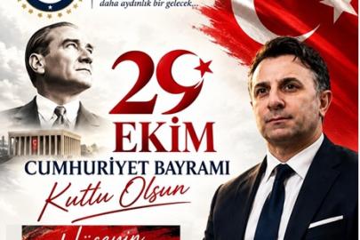 HÜSEYİN CELEP’TEN 29 EKİM CUMHURİYET BAYRAMI MESAJI