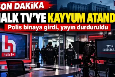 Türkiye’de Halk TV’ye kayyum atandı: Polis binaya girdi, yayın durduruldu!
